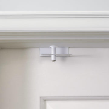 4 Pack - Child Safety Door Top Lock | Access Lock from Either Side of The Door | for Interior & Exterior Doors