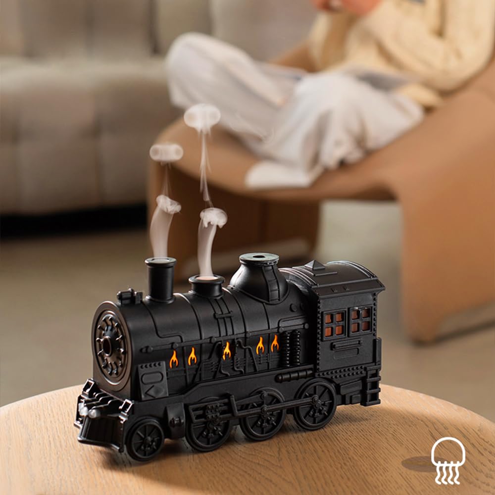 Retro Steam Train Essential Oil Diffuser Set with 2 Oils 300ml