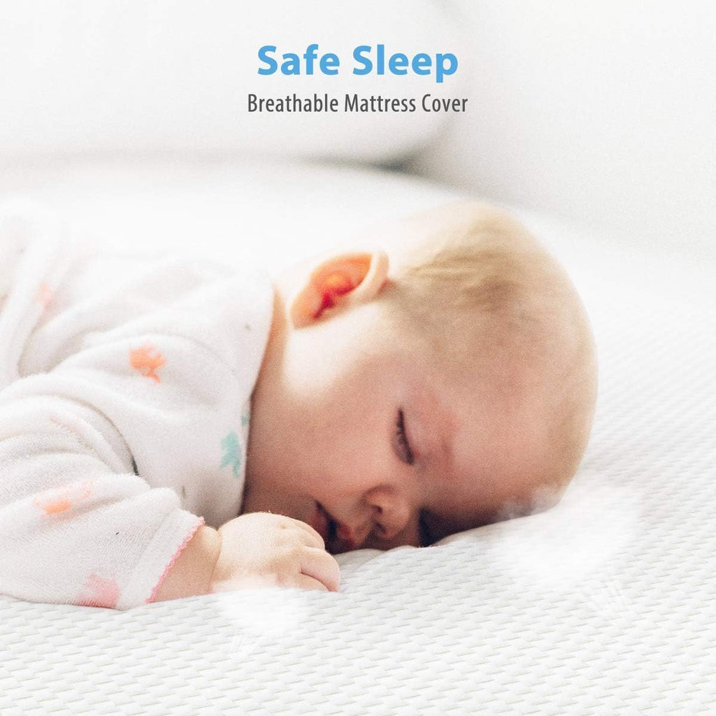 Crib Mattress, Dual Sided Comfort Gel Memory Foam Toddler Mattress | Premium Triple-Layer Support Core, Breathable