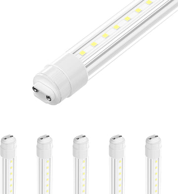 LEDMyplace 28W T8 4ft LED Sign Tube with R17D Base, 6500K Daylight White, Double Side Rotatable, ETL, RoHS Listed