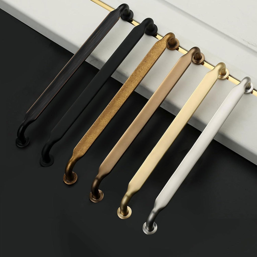 6 Pack 10 inch Matte Black Kitchen Cabinet Handles