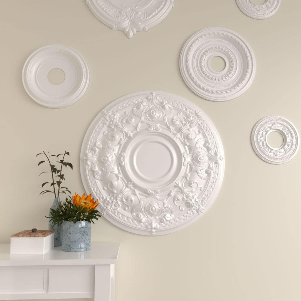 28 1/8"OD x 1 3/4"P Oslo Ceiling Medallion (Fits Canopies up to 10 1/2")