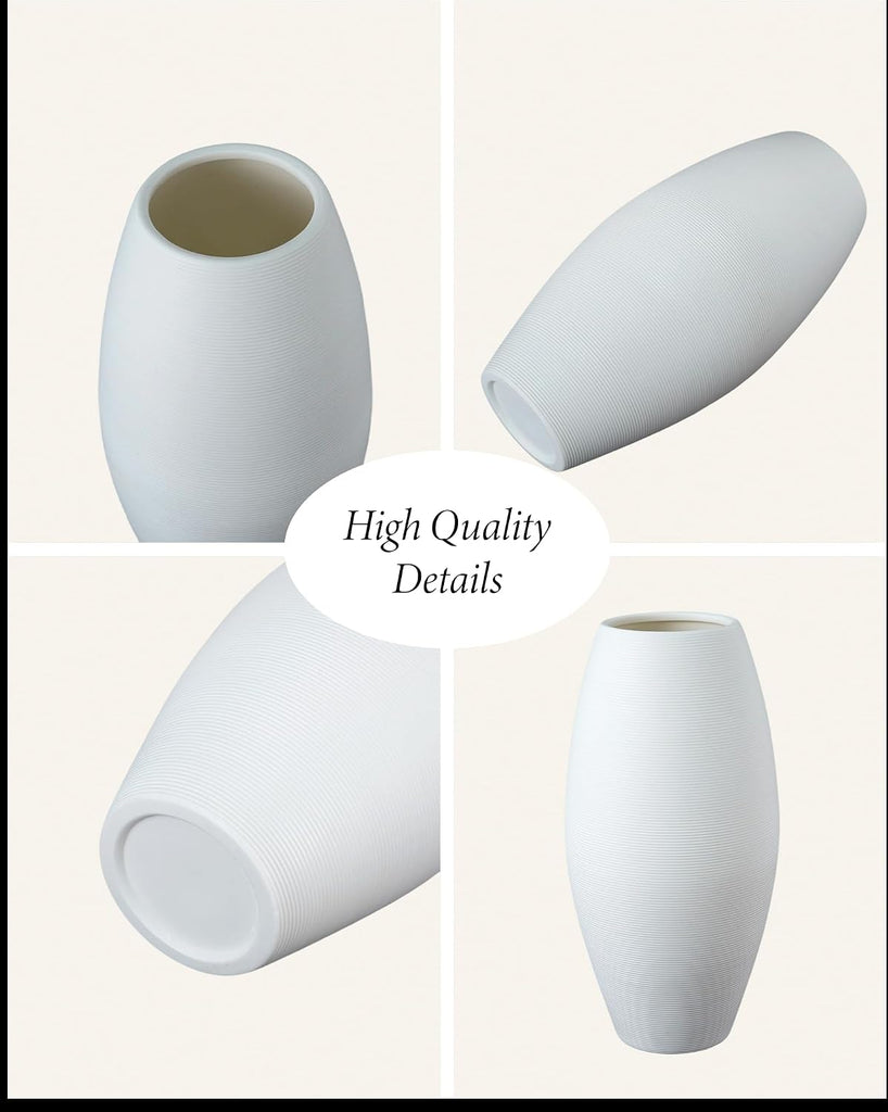 Large White Vase