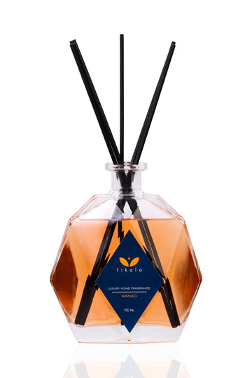 Fragrance Luxury Reed Diffuser with Mango Scent 23.67 fl oz