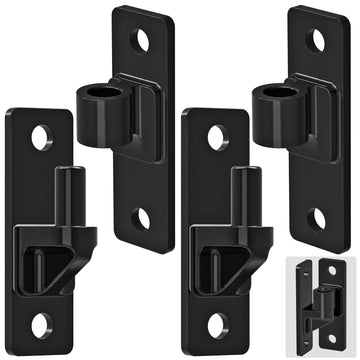 4.9" Heavy Duty Gate Hinges, Wall Mount Female Male Hinges