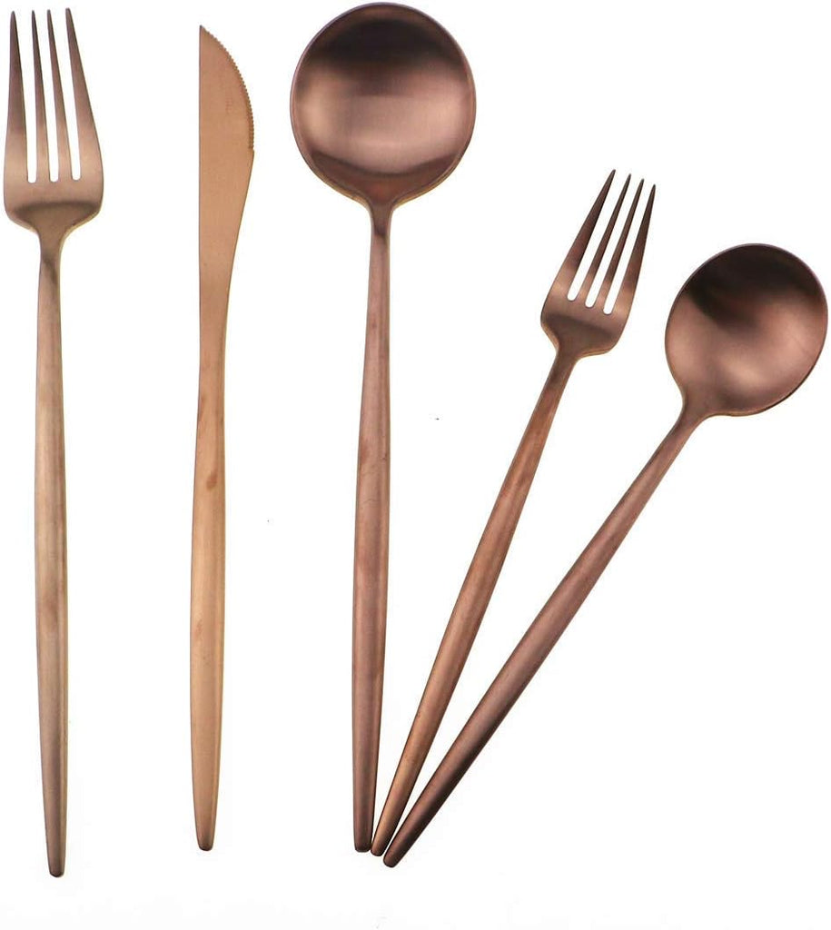 20-Piece 18/10 Stainless Steel Flatware Silverware