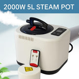 5L Sauna Steamer with Larger Volume and More Steam Output, Fcc Certified 5L & 2000W Steam Generator