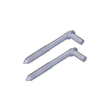 Wood Post Screw in Lag Screw Gate Hinge for Farm Wooden Fences with 5/8" Pin (4-1/2" (2Pcs))