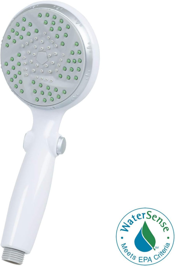 Handheld Shower Head with Extra Long 84" Flexible Hose and Convenient Pause Function