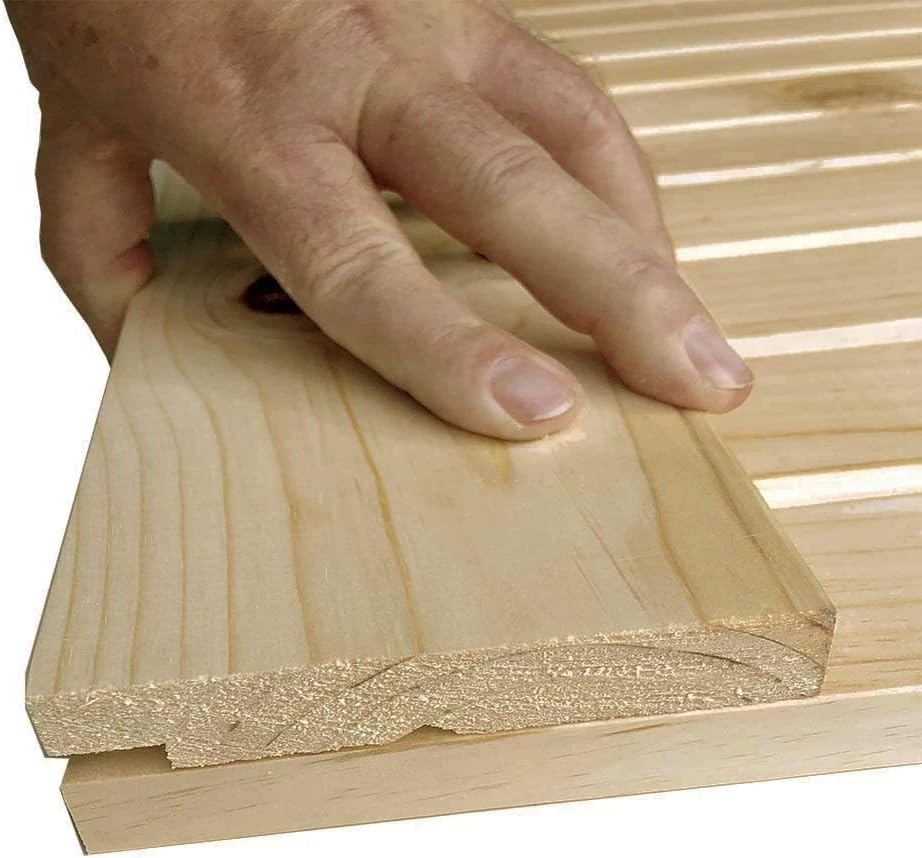 K-Bar Solid Pine Core Unfinished Interior Barn Door Slab DIY Kit 83.5 in. x 36 in.