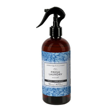 Odor Eliminating and Refreshing Linen and Room Spray, Fresh Laundry, 16 oz