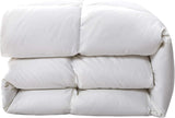 Down Fiber Comforter Twin-All Season Duvet Insert, Luxury Fluffy Bed Comforter 100% Cotton 300 Threa