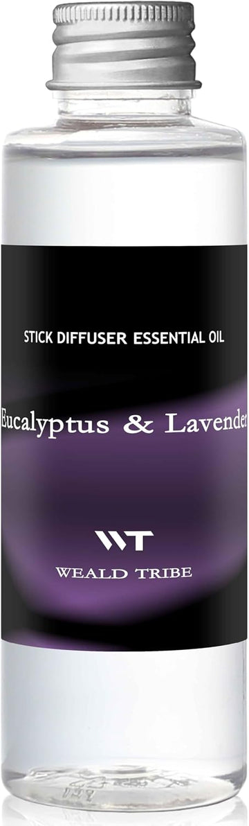 Stick Reed Diffuser Oil Refill | Eucalyptus & Lavender Scent - Set of 4