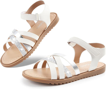 Toddler Girls Sandals Open Toe Dress Sandals for Kids