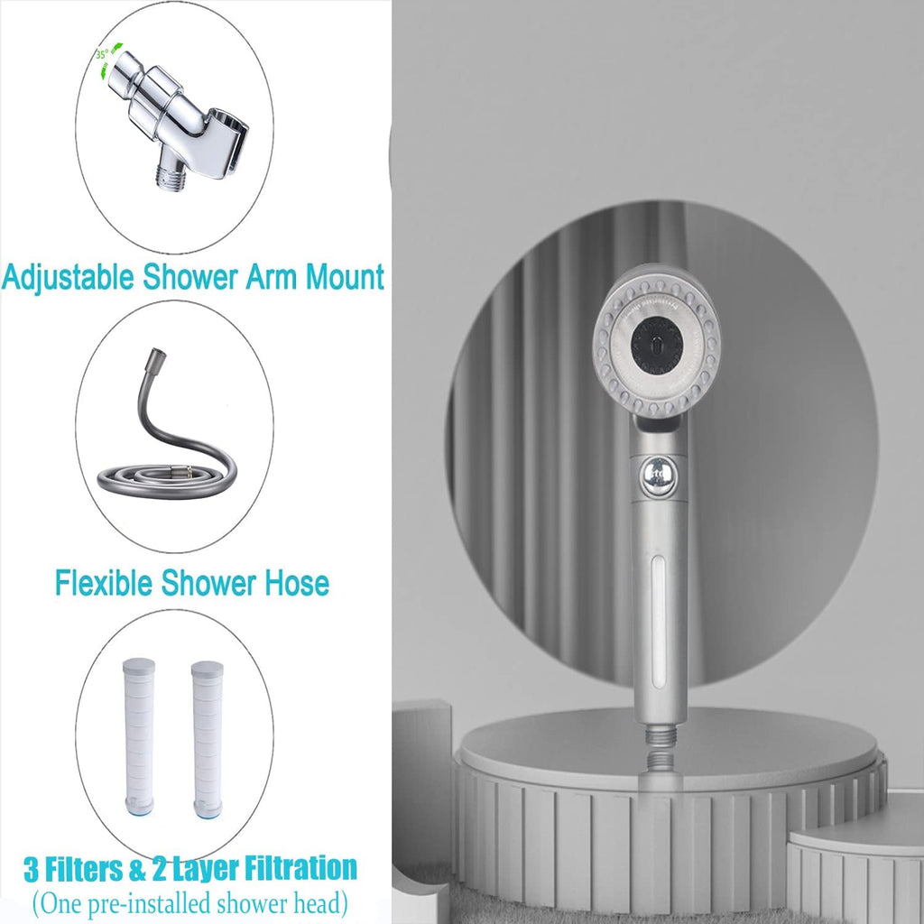 Shower Head with Handheld, Shower Heads High Pressure