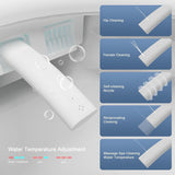 Auto Open/Close Lid Smart Toilet Bidet with Built-in Tank, Auto Flush & Wash, Elongated Heated Seat