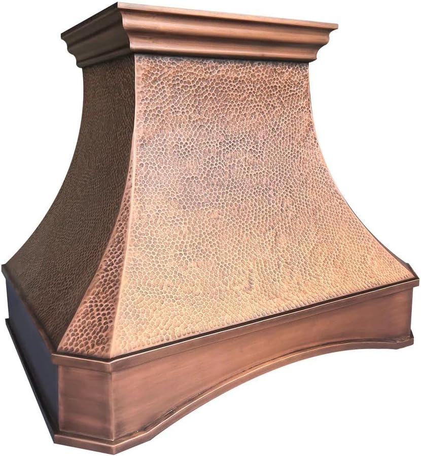30 Inch Copper Wall Mount Range Hood