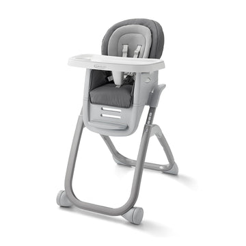 DuoDiner DLX 6-in-1 Convertible High Chair, Infant to Toddler Booster & Youth Stool, Adjustable Height & Recline