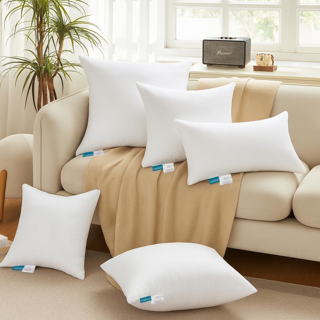 22 x 22 Throw Pillow Inserts - Set of 2