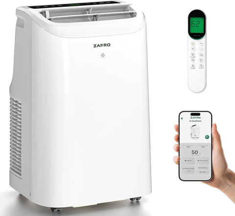 Portable Air Conditioners, 10000 BTU (6000 BTU SACC), Portable AC with Drainage-free Cooling, Fan & Dehumidifier