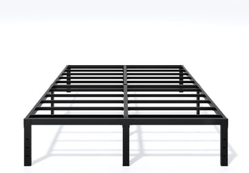 Metal Bed Frame Full - 14 Inch Heavy-Duty Full Platform Bed Frame No Box Spring Needed, Easy Assembly, Noise-Free