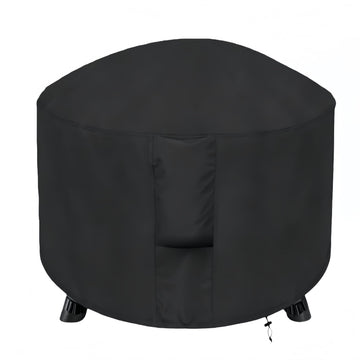 Fire Pit Cover, Heightened Round Fire Pit Cover-28"x43"H