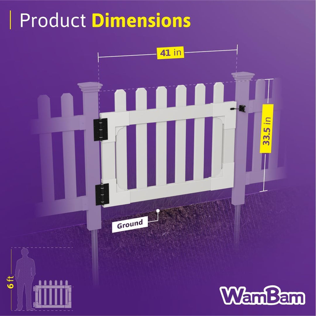 Newport Gate Kit, 33.5in H x 42in W, 1 Gate