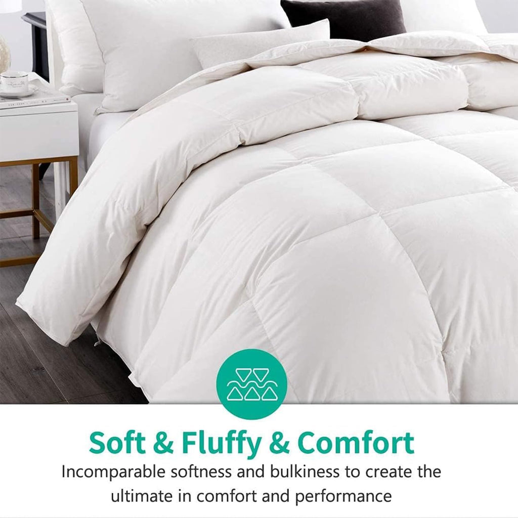 Lightweight Duvet Insert Twin,Summer Down Feather Fibers Comforter