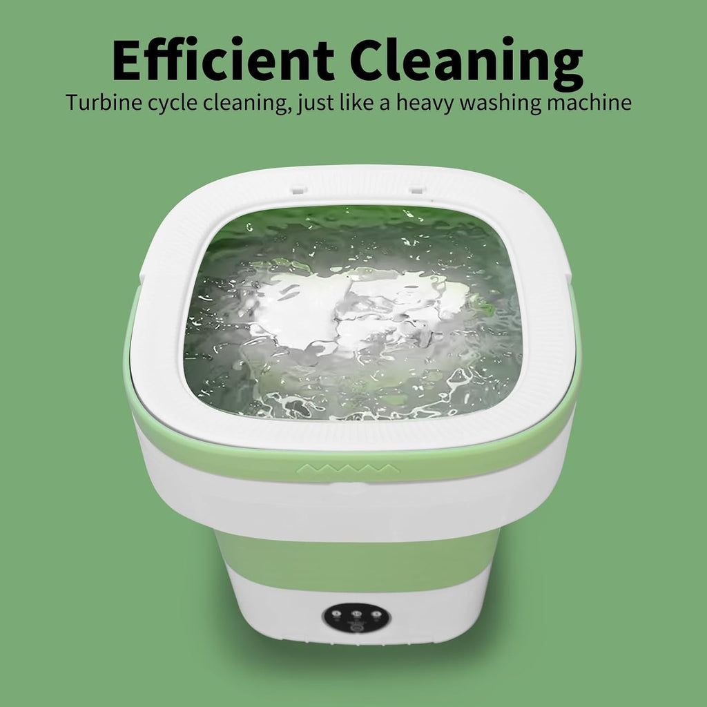 Portable Washing Machine, 20L Upgraded with Spin Basket Laundry Machine, 3 Modes Deep Cleaning, Upgraded Small
