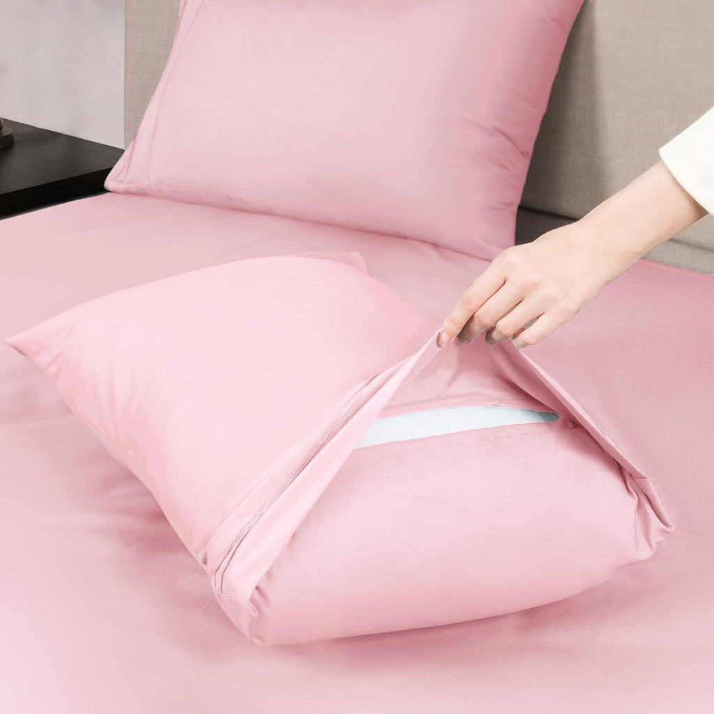 Twin Sheet Set - Hotel Collection Twin Sheets - Bedding Sheets & Pillowcases with Deep Pocket Fitted Sheet