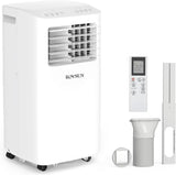 10000 BTU Portable Air Conditioner & Heater Combo with Remote Control, 4-in-1 Room AC Unit with Heat