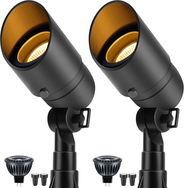 Low Voltage Landscape Spotlight, 12V LED Outdoor Landscape Lighting, Landscape Spot Lights Wired for Garden and Yard