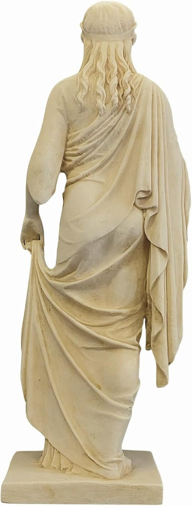 Elpis Goddess Statue by Bertel Thorvaldsen Neoclassical Sculpture Solid Alabaster Figurine Handcrafted in Greece