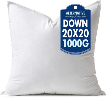 20x20 Inch Synthetic Down Alternative Pillow Insert