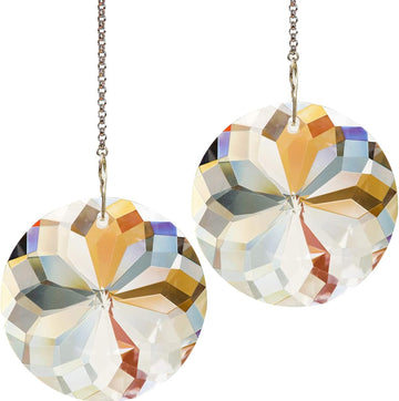 Window Hanging Crystals Prism Suncatcher for Windows, Rainbow Maker Pendant Sun Catchers