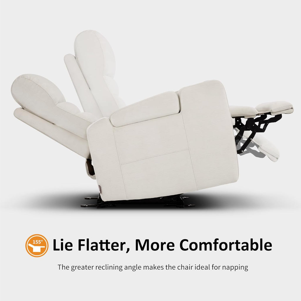 MCombo Zero Gravity Power Recliner Chair with Adjustable Headrest for Living Room