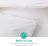 Down Comforter Queen, All Season Duvet Insert, Ultra-Soft High Fill-Power Bedding Comforter
