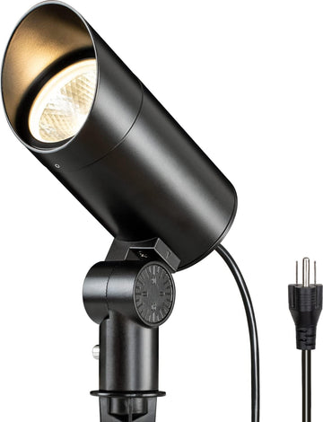 30W Outdoor LED Spotlight 120V Waterproof Landscape Spotlights 3000LM Ultra Bright Spot Lights Outdoor 3000K Warm