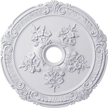 26"OD x 3 3/4"ID x 1 1/2"P Attica with Rose Ceiling Medallion (Fits Canopies up to 4 1/2")