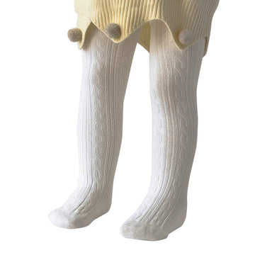 Baby Tights Cable Knit Leggings Infant Girls Stockings