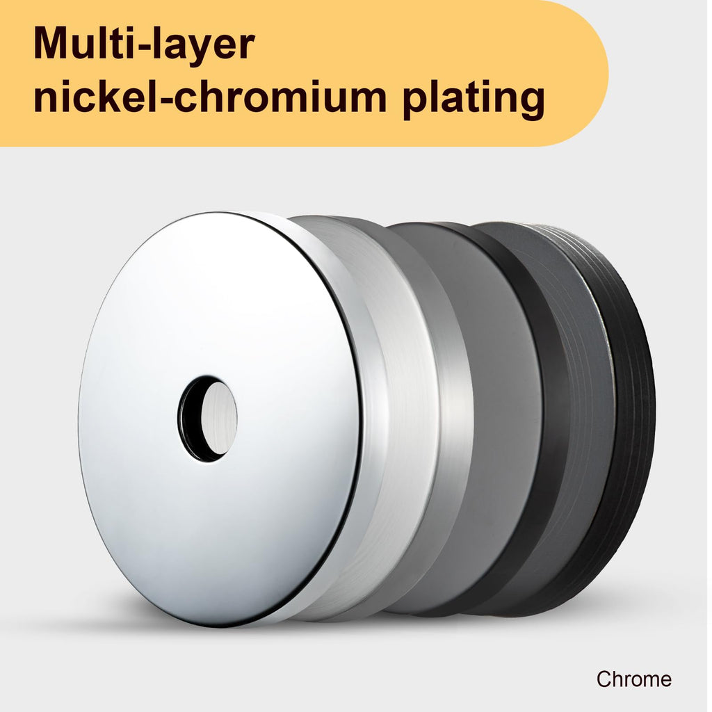 4.5" Extra Large Shower Arm Flange in Outer Diameter Replacement Shower Head Arm Escutcheon Plate Suitable for Most
