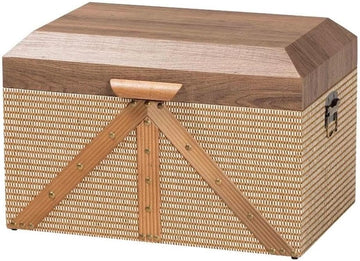Kande Storage Trunk Decorative Storage Chest with Hinged Top