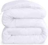 Comforters Queen, All Season Duvet Insert, Down Alternative Box Stitched Bed Comforter with Corner Tabs