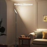 36W LED Floor Lamp, Super Bright Standing Lamp, Modern Stepless Dimmable Torchiere Tall Lamp with Remote Control