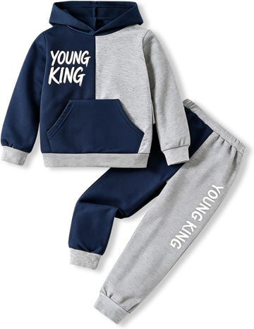Toddler Baby Boy Clothing Sets Little Dinosaur Print Hoodie & Pants Kids Boys 2pcs Outfits