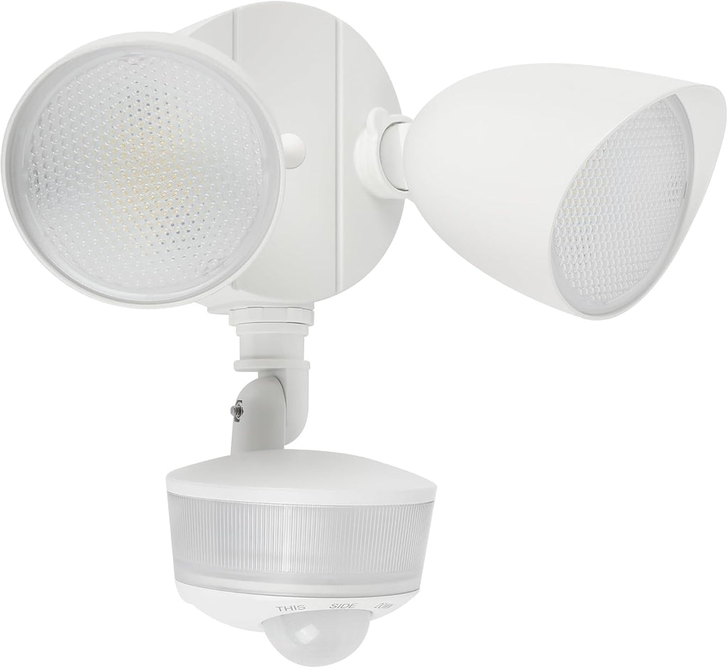 34W 3000 Lumen Motion Sensor Outdoor Lights, 5000K Daylight, IP65 Waterproof Flood Lights Outdoor with Night Light