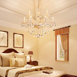 9 Light Modern Contemporary Elegant Crystal Glass Chandelier Pendant Ceiling Lighting Fixture A100-B07166Y84S
