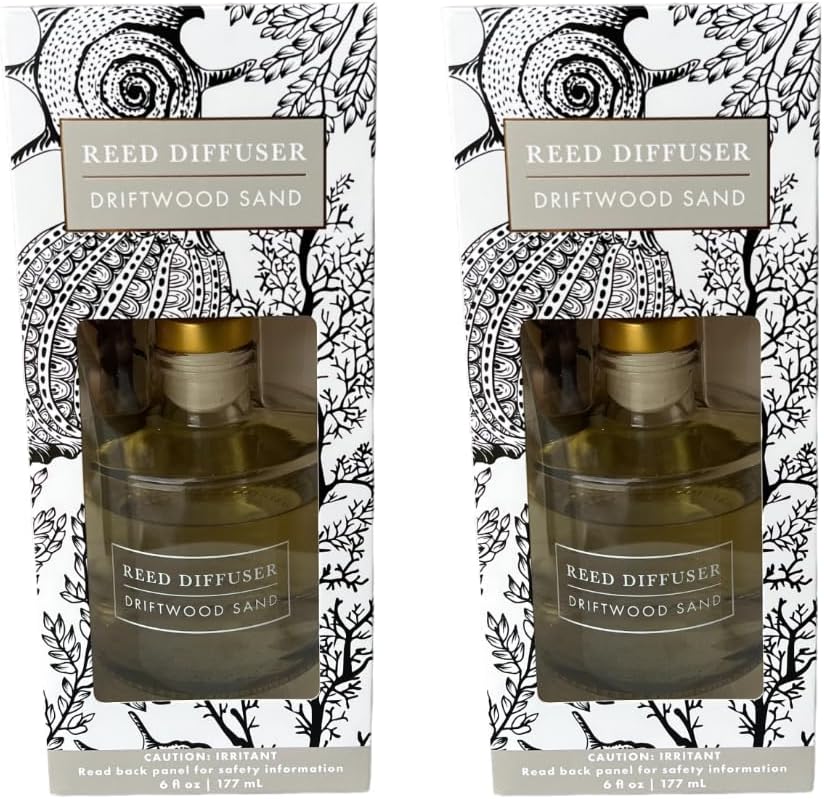 Reed Diffuser Set Three 6 Fl Oz Glass Filled Diffuser Highly Concentra 8BMZ