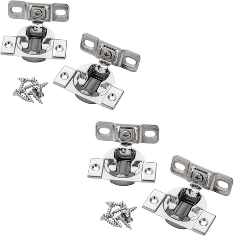 Compact Soft-Close Bluemotion Variable 1-3/8" Overlay Hinge (4 Hinges)