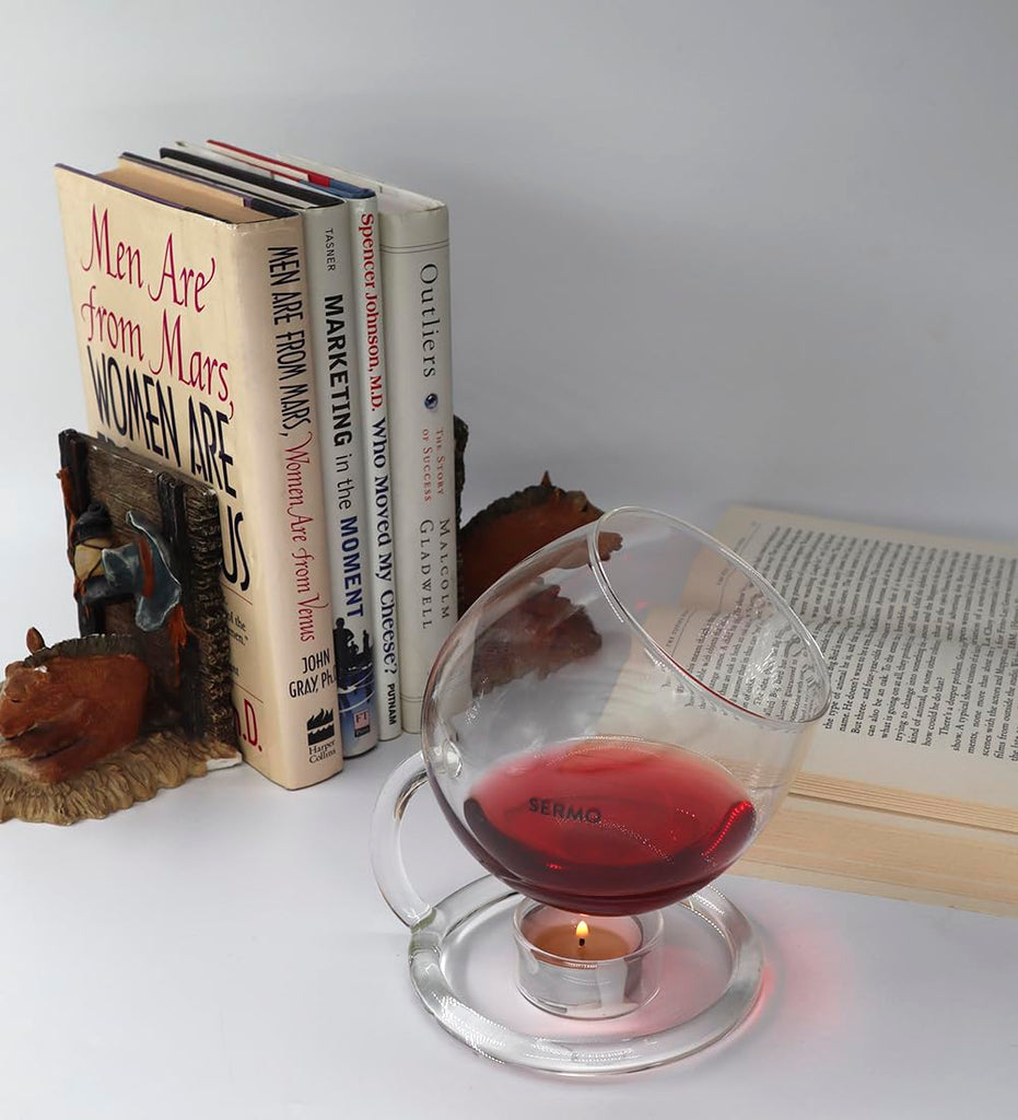 Sermo Glass Oil Diffuser, Perfect for Aromatherapy, Meditation, Relaxation and Calming